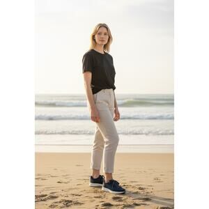 MUNRO Monique Women's 5.5 Leather Perfect Fit Arch Support Sneakers